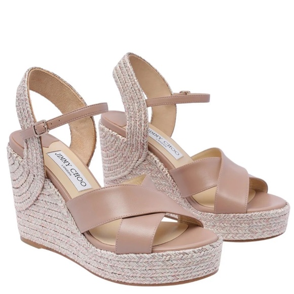 Jimmy Choo Wedge / Blush Pink - Picture 1 of 3